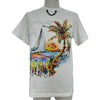 ルイ・ヴィトン LOUIS VUITTON トロピカルプリント半袖Tシャツ FRTS22 ホワイト コットン メンズ 半袖Ｔシャツ