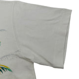ルイ・ヴィトン LOUIS VUITTON トロピカルプリント半袖Tシャツ FRTS22 ホワイト コットン メンズ 半袖Ｔシャツ