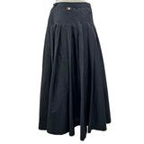 THOM BROWNE NEW YORK ナイロンプリーツスカート FJK042A ブラック ナイロン レディース スカート