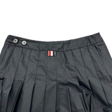 THOM BROWNE NEW YORK ナイロンプリーツスカート FJK042A ブラック ナイロン レディース スカート