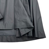 THOM BROWNE NEW YORK ナイロンプリーツスカート FJK042A ブラック ナイロン レディース スカート