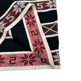 シャネル CHANEL ノルディックロゴカシミヤニットワンピース P62575 ブラック カシミヤ レディース ワンピース