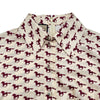 グッチ GUCCI ホースプリントワンピース 770153 クリーム シルク レディース ワンピース