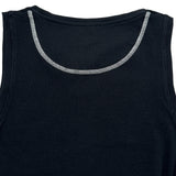ロエベ LOEWE アナグラム刺繍サイドスリットワンピース S359Y51X67 ブラック コットン レディース ワンピース