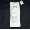 ロエベ LOEWE アナグラム刺繍サイドスリットワンピース S359Y51X67 ブラック コットン レディース ワンピース