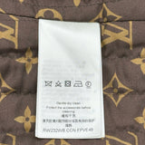 ルイ・ヴィトン LOUIS VUITTON アンカーボタンツイードテーラードジャケット FPVE48 ネイビー ツイード レディース テーラードジャケット