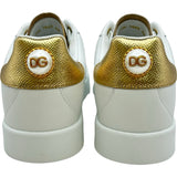 ドルチェ＆ガッバーナ Dolce & Gabbana ポルトフィーノ ローカットスニーカー CK1602 ホワイト レザー レディース スニーカー
