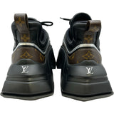 ルイ・ヴィトン LOUIS VUITTON アークライト2.0ライン モノグラムハイカットスニーカー GO0293 ブラック レザー メンズ スニーカー