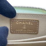 シャネル CHANEL ミニチェーンウォレット AP2462 31番台 ライトグリーン ラムスキン レディース ショルダーバッグ