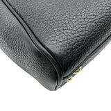 グッチ GUCCI バンブーミニショッパー 368823 ブラック レザー レディース ショルダーバッグ
