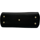 グッチ GUCCI バンブーミニショッパー 368823 ブラック レザー レディース ショルダーバッグ