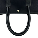 エルメス HERMES ガーデンパーティPM □G刻印 ブラック シルバー金具 トワル ユニセックス ハンドバッグ