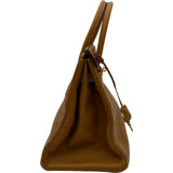 エルメス HERMES バーキン35 □B刻印 ナチュラルサブレ ゴールド金具 アルデンヌ ユニセックス ハンドバッグ