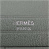 エルメス HERMES ベアンスフレ Y刻印 ヴェールド シルバー金具 アリゲーターマット ユニセックス 二つ折り財布