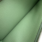 エルメス HERMES ベアンスフレ Y刻印 ヴェールド シルバー金具 アリゲーターマット ユニセックス 二つ折り財布