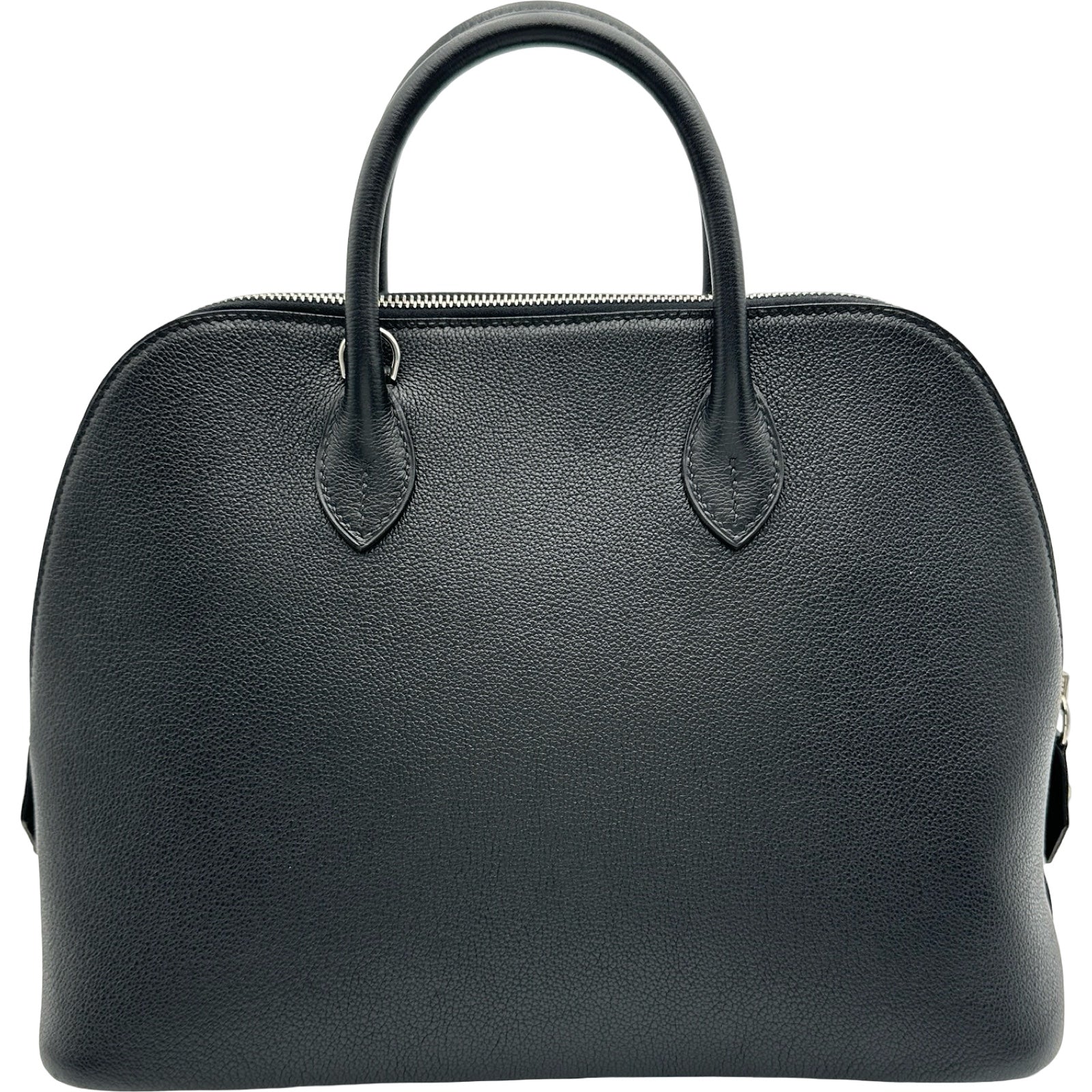 エルメス HERMES ボリード1923 30 A刻印 ブラック シルバー金具