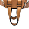 ロエベ LOEWE ハンモック スモール ブラウン ニット/レザー レディース ショルダーバッグ