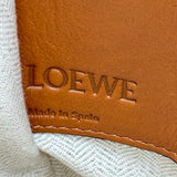 ロエベ LOEWE ハンモック スモール ブラウン ニット/レザー レディース ショルダーバッグ