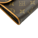 ルイ・ヴィトン LOUIS VUITTON ポシェット・フロランティーヌ M51855 ブラウン モノグラム・キャンバス レディース ボディバッグ