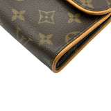 ルイ・ヴィトン LOUIS VUITTON ポシェット・フロランティーヌ M51855 ブラウン モノグラム・キャンバス レディース ボディバッグ
