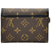 ルイ・ヴィトン LOUIS VUITTON ポルトフォイユ・コンパクト M60167 ブラウン モノグラム・マカサー メンズ 三つ折り財布