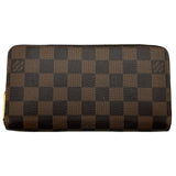 ルイ・ヴィトン LOUIS VUITTON ジッピー・ウォレット N60015 ブラウン ダミエ レディース 長財布