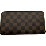 ルイ・ヴィトン LOUIS VUITTON ジッピー・ウォレット N60015 ブラウン ダミエ レディース 長財布