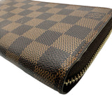 ルイ・ヴィトン LOUIS VUITTON ジッピー・ウォレット N60015 ブラウン ダミエ レディース 長財布