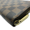 ルイ・ヴィトン LOUIS VUITTON ジッピー・ウォレット N60015 ブラウン ダミエ レディース 長財布