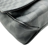 ルイ・ヴィトン LOUIS VUITTON ディストリクトMM N41272 ブラウン ダミエ/グラフィット メンズ ショルダーバッグ