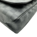 ルイ・ヴィトン LOUIS VUITTON ディストリクトMM N41272 ブラウン ダミエ/グラフィット メンズ ショルダーバッグ