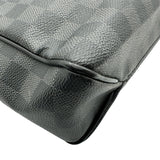 ルイ・ヴィトン LOUIS VUITTON ディストリクトMM N41272 ブラウン ダミエ/グラフィット メンズ ショルダーバッグ