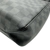 ルイ・ヴィトン LOUIS VUITTON ディストリクトMM N41272 ブラウン ダミエ/グラフィット メンズ ショルダーバッグ