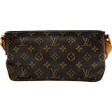 ルイ・ヴィトン LOUIS VUITTON トロター M51240 ブラウン モノグラムキャンバス レディース ショルダーバッグ