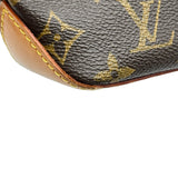 ルイ・ヴィトン LOUIS VUITTON トロター M51240 ブラウン モノグラムキャンバス レディース ショルダーバッグ