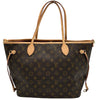 ルイ・ヴィトン LOUIS VUITTON ネヴァーフル・インサイドアウトMM M12096 ブラウン モノグラムキャンバス レディース ショルダーバッグ