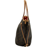 ルイ・ヴィトン LOUIS VUITTON ネヴァーフル・インサイドアウトMM M12096 ブラウン モノグラムキャンバス レディース ショルダーバッグ