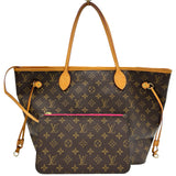 ルイ・ヴィトン LOUIS VUITTON ネヴァーフルMM M41245 ブラウン モノグラムキャンバス レディース トートバッグ