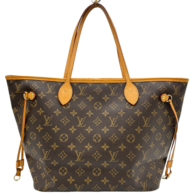 ルイヴィトントートバッグLOUIS VUITTON ルイ・ヴィトン LOUIS VUITTON ネヴァーフルMM M41245 ブラウン