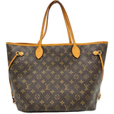 ルイ・ヴィトン LOUIS VUITTON ネヴァーフルMM M41245 ブラウン モノグラムキャンバス レディース トートバッグ