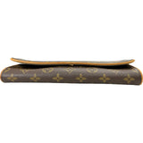 ルイ・ヴィトン LOUIS VUITTON ポシェット・ツインGM M51852 ブラウン モノグラムキャンバス レディース ショルダーバッグ
