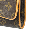 ルイ・ヴィトン LOUIS VUITTON ポシェット・ツインGM M51852 ブラウン モノグラムキャンバス レディース ショルダーバッグ