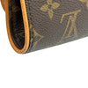 ルイ・ヴィトン LOUIS VUITTON ポシェット・ツインGM M51852 ブラウン モノグラムキャンバス レディース ショルダーバッグ
