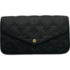 ルイ・ヴィトン LOUIS VUITTON ポシェット･フェリシー M82477 ノワール モノグラム・アンプラント レディース ショルダーバッグ