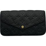 ルイ・ヴィトン LOUIS VUITTON ポシェット･フェリシー M82477 ノワール モノグラム・アンプラント レディース ショルダーバッグ