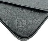 ルイ・ヴィトン LOUIS VUITTON ポシェット･フェリシー M82477 ノワール モノグラム・アンプラント レディース ショルダーバッグ