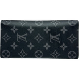 ルイ・ヴィトン LOUIS VUITTON ポルトフォイユ・ブラザ M61697 ブラック モノグラム・エクリプス メンズ 長財布