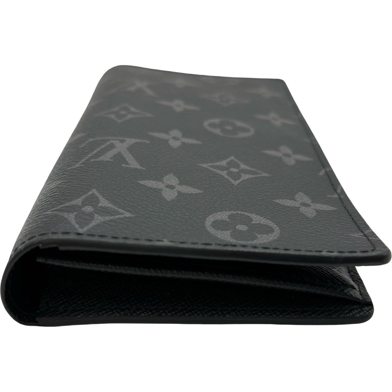 LOUIS VUITTON モノグラム エクリプス ブラザ　長財布　黒　二つ折り ルイ・ヴィトン LOUIS VUITTON ポルトフォイユ・ブラザ M61697