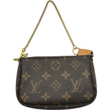 ルイ・ヴィトン LOUIS VUITTON ミニポシェット・アクセソワール M58009 ブラウン モノグラムキャンバス レディース ポーチ