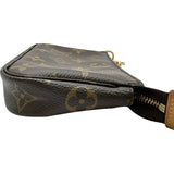 ルイ・ヴィトン LOUIS VUITTON ミニポシェット・アクセソワール M58009 ブラウン モノグラムキャンバス レディース ポーチ